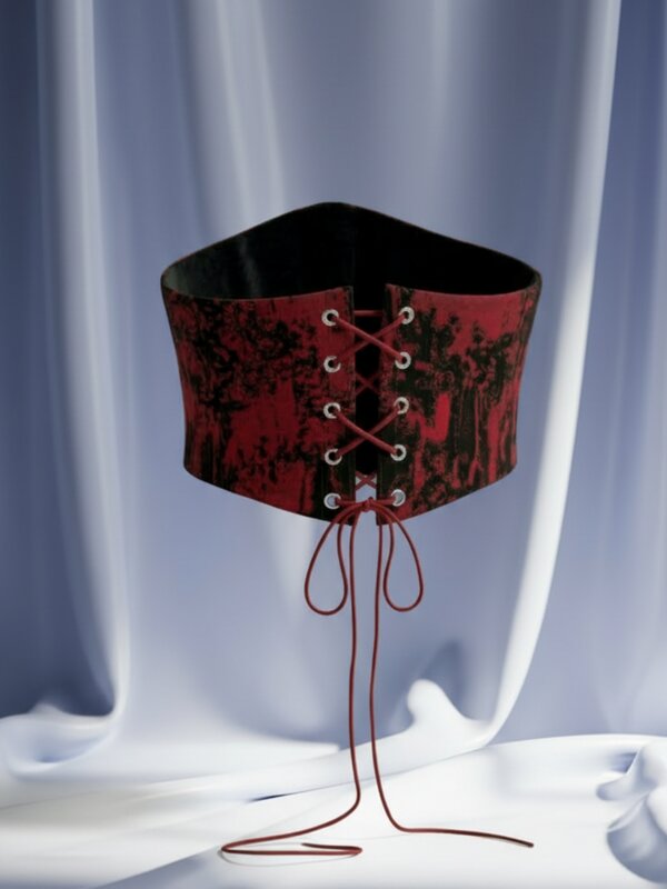 Red Night Corset Belt