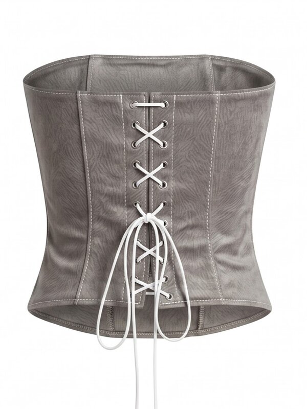 Aurelie Cream Velvet Corset