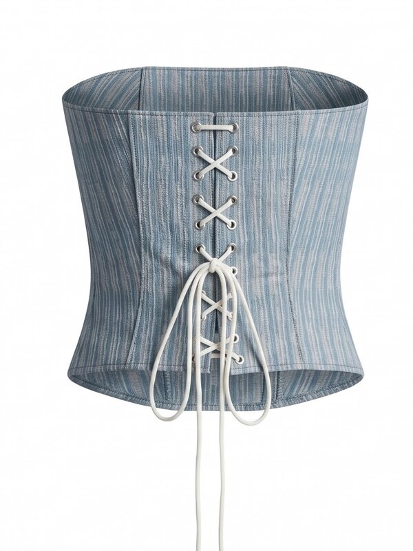 Aurelie Baby Blue Corset