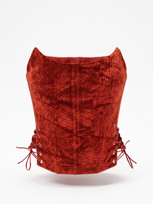 Red Velvet Corset