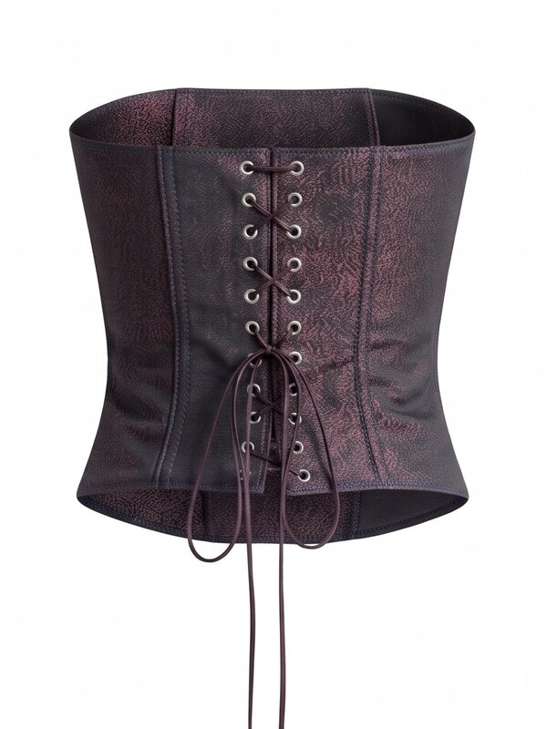 Burgundy Shimmer Aurelie Corset